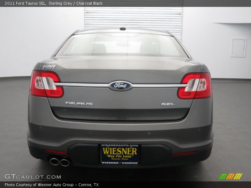 Sterling Grey / Charcoal Black 2011 Ford Taurus SEL