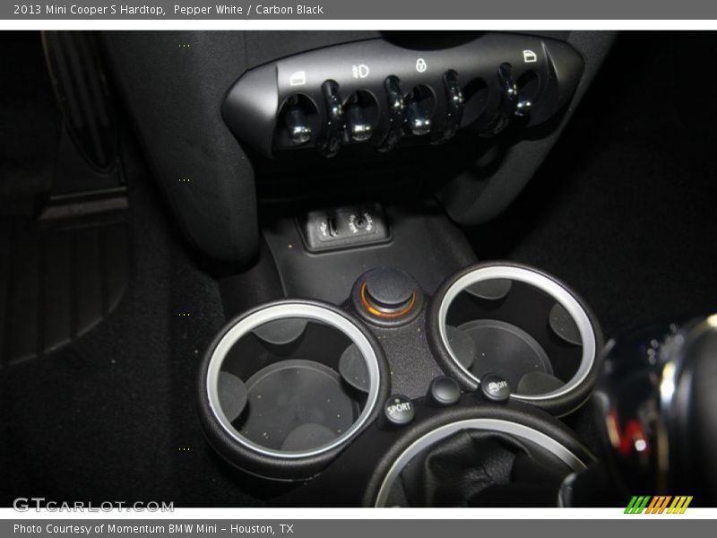 Pepper White / Carbon Black 2013 Mini Cooper S Hardtop
