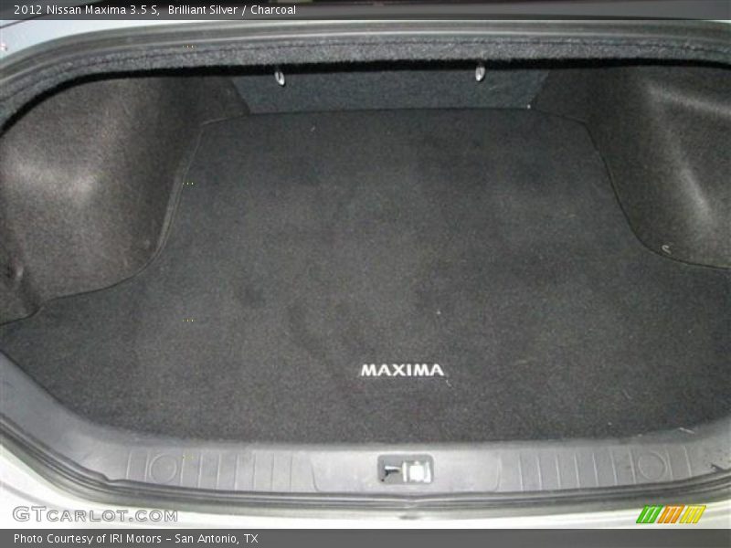 Brilliant Silver / Charcoal 2012 Nissan Maxima 3.5 S