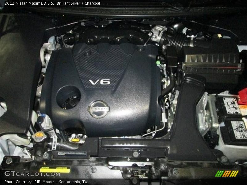Brilliant Silver / Charcoal 2012 Nissan Maxima 3.5 S