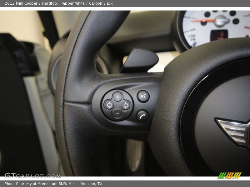 Pepper White / Carbon Black 2013 Mini Cooper S Hardtop