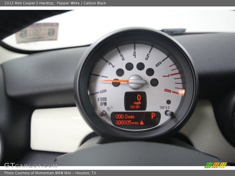 Pepper White / Carbon Black 2013 Mini Cooper S Hardtop
