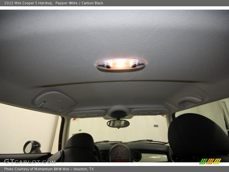 Pepper White / Carbon Black 2013 Mini Cooper S Hardtop