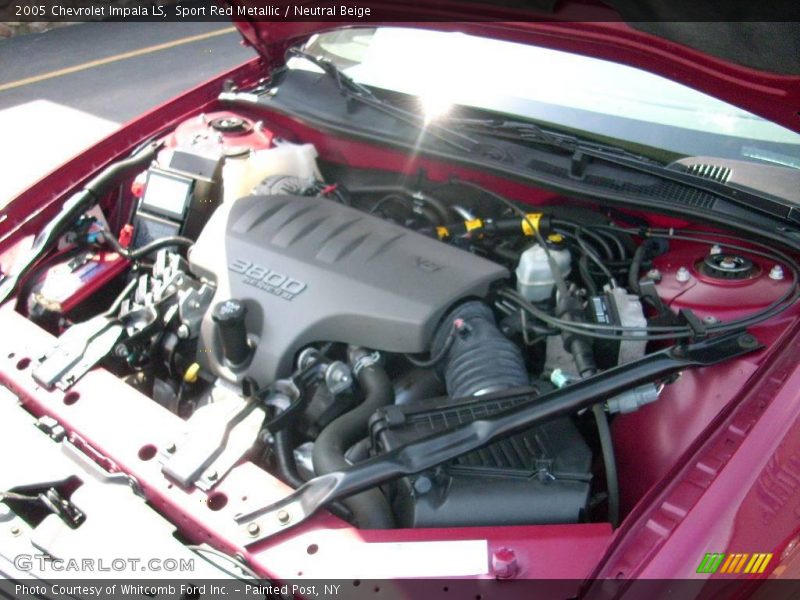 Sport Red Metallic / Neutral Beige 2005 Chevrolet Impala LS