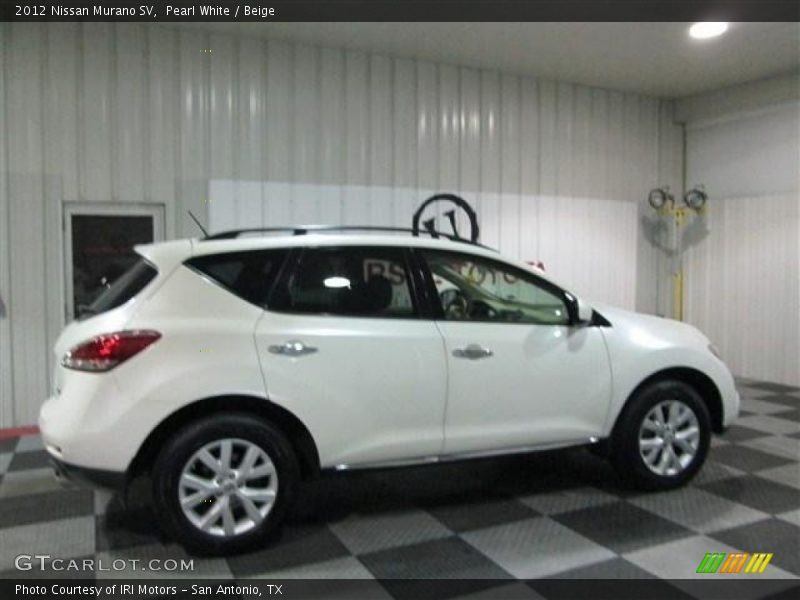 Pearl White / Beige 2012 Nissan Murano SV