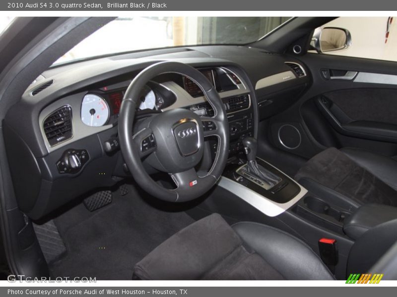 Brilliant Black / Black 2010 Audi S4 3.0 quattro Sedan