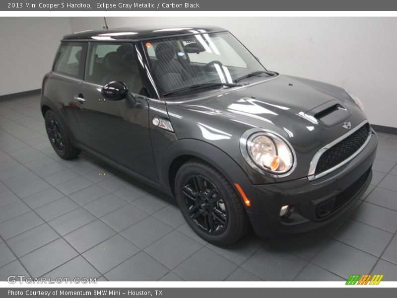 Eclipse Gray Metallic / Carbon Black 2013 Mini Cooper S Hardtop