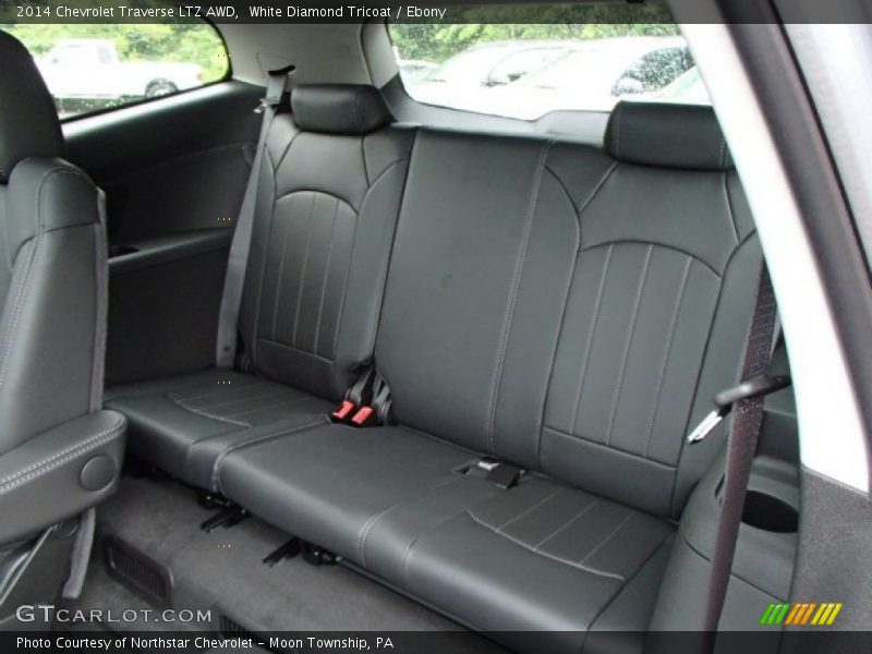 Rear Seat of 2014 Traverse LTZ AWD