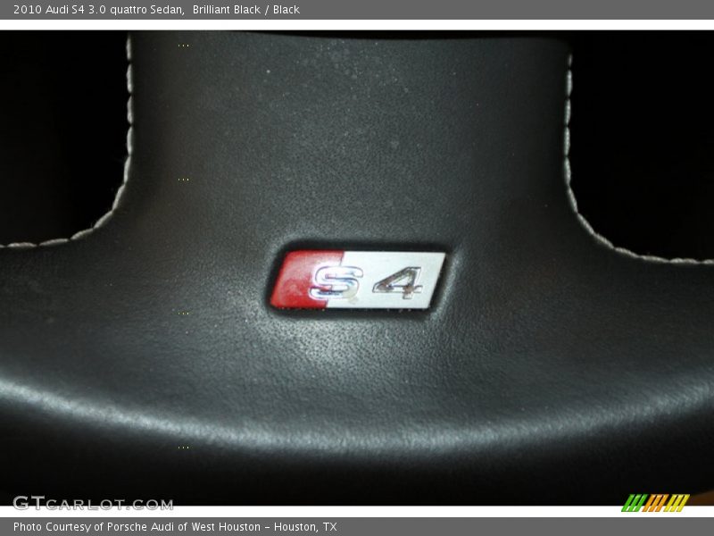 Brilliant Black / Black 2010 Audi S4 3.0 quattro Sedan