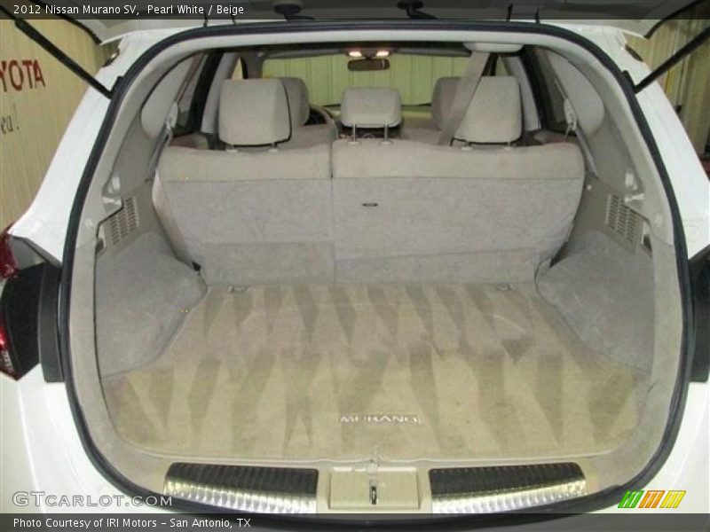 Pearl White / Beige 2012 Nissan Murano SV