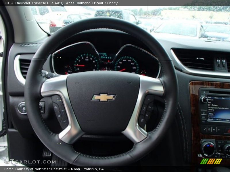  2014 Traverse LTZ AWD Steering Wheel