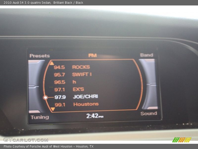 Brilliant Black / Black 2010 Audi S4 3.0 quattro Sedan