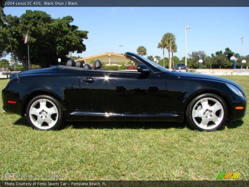 Black Onyx / Black 2004 Lexus SC 430