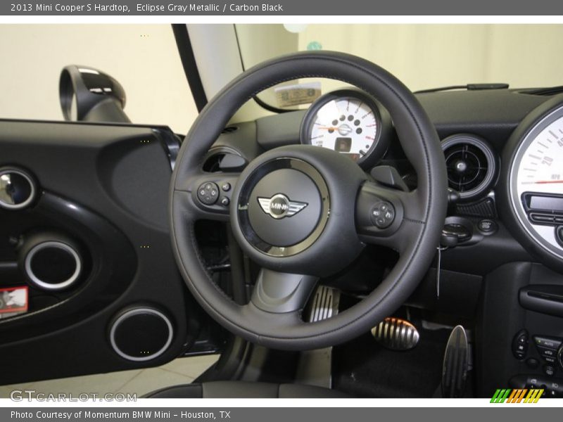 Eclipse Gray Metallic / Carbon Black 2013 Mini Cooper S Hardtop