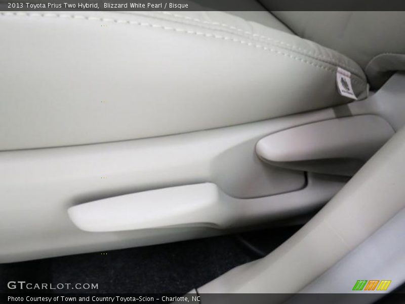 Blizzard White Pearl / Bisque 2013 Toyota Prius Two Hybrid