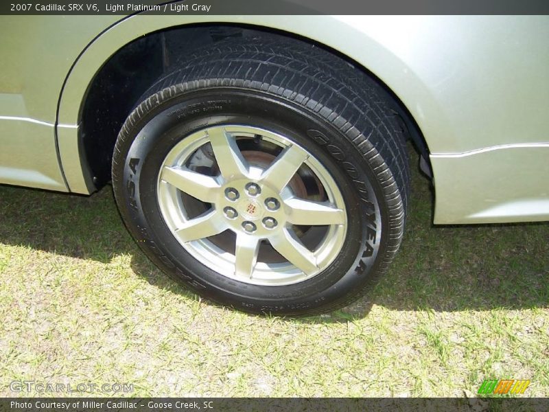 Light Platinum / Light Gray 2007 Cadillac SRX V6