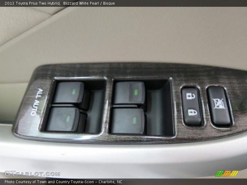 Blizzard White Pearl / Bisque 2013 Toyota Prius Two Hybrid