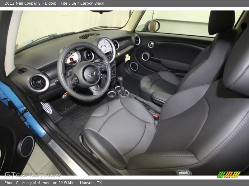 Kite Blue / Carbon Black 2013 Mini Cooper S Hardtop