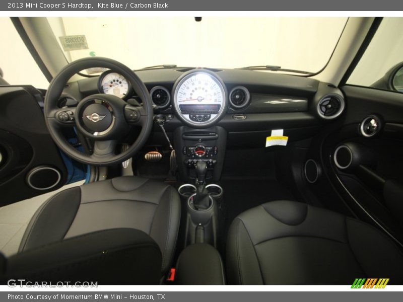 Kite Blue / Carbon Black 2013 Mini Cooper S Hardtop
