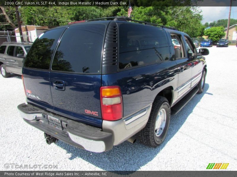 Indigo Blue Metallic / Medium Dark Oak 2000 GMC Yukon XL SLT 4x4