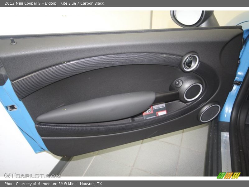 Kite Blue / Carbon Black 2013 Mini Cooper S Hardtop