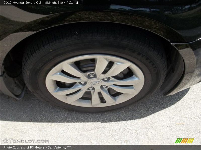 Midnight Black / Camel 2012 Hyundai Sonata GLS
