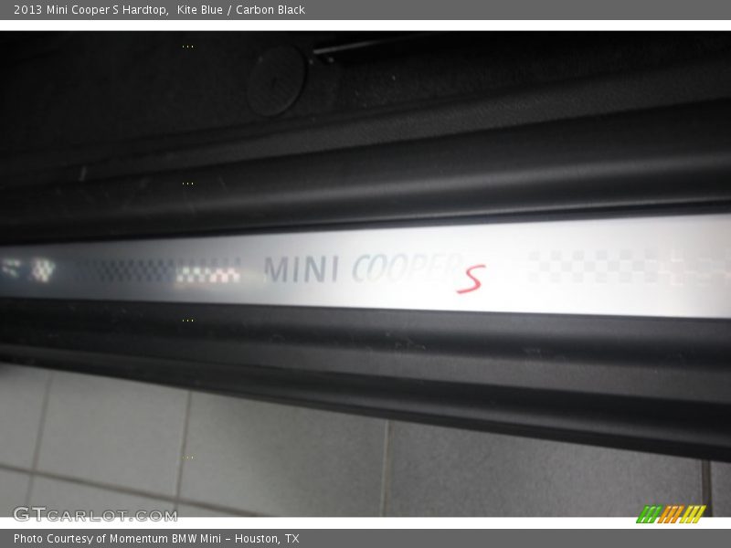Kite Blue / Carbon Black 2013 Mini Cooper S Hardtop