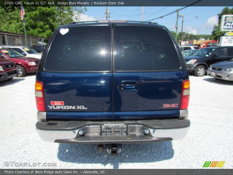 Indigo Blue Metallic / Medium Dark Oak 2000 GMC Yukon XL SLT 4x4