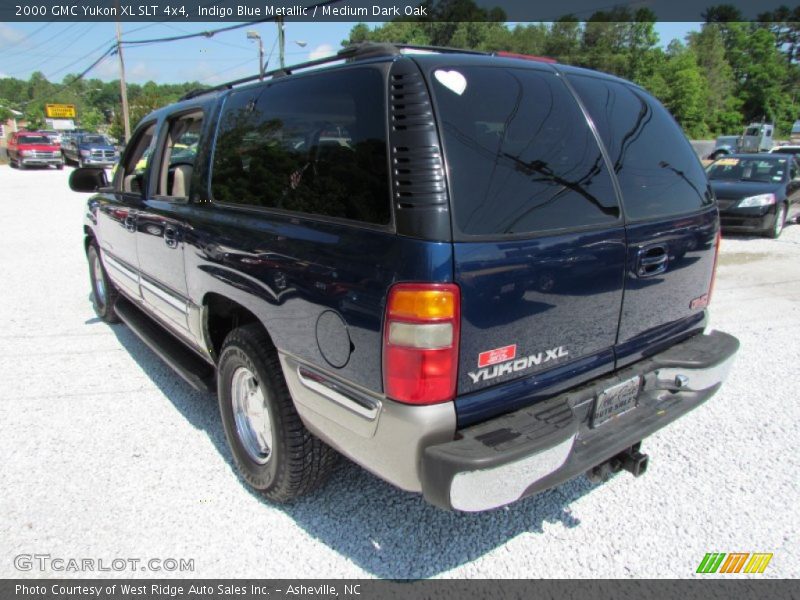 Indigo Blue Metallic / Medium Dark Oak 2000 GMC Yukon XL SLT 4x4