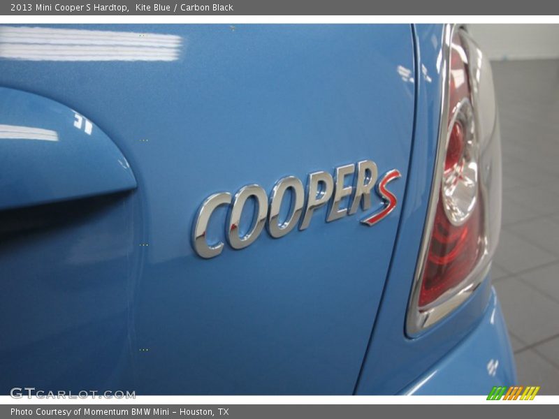 Kite Blue / Carbon Black 2013 Mini Cooper S Hardtop