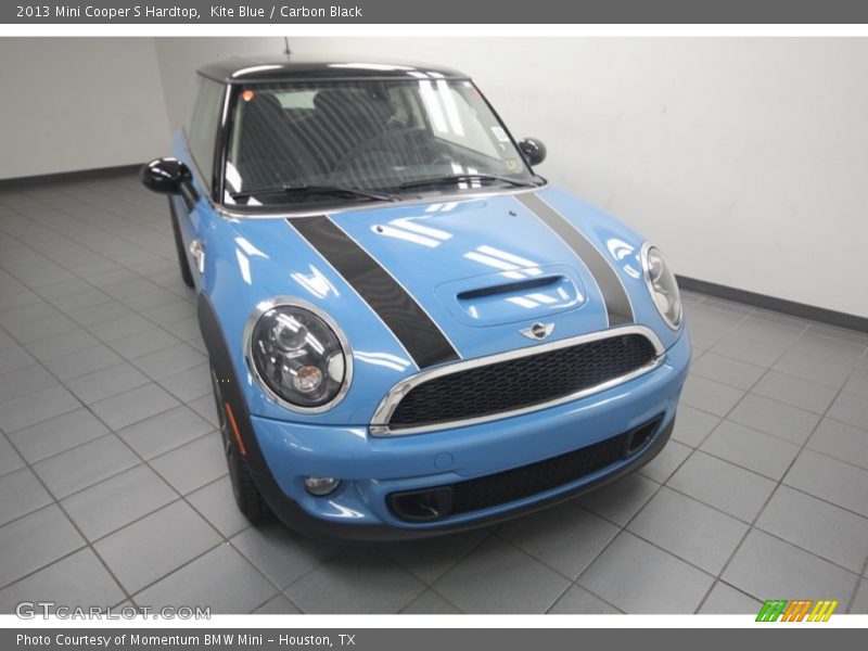 Kite Blue / Carbon Black 2013 Mini Cooper S Hardtop