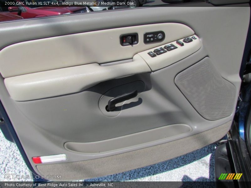 Indigo Blue Metallic / Medium Dark Oak 2000 GMC Yukon XL SLT 4x4