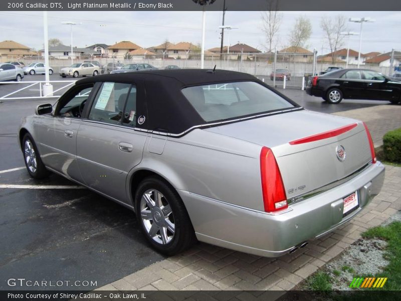 Light Platinum Metallic / Ebony Black 2006 Cadillac DTS