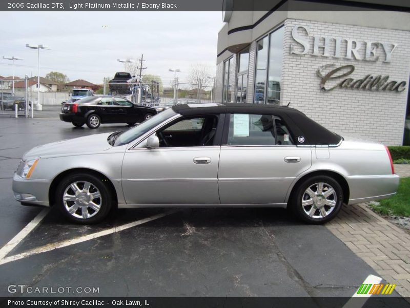Light Platinum Metallic / Ebony Black 2006 Cadillac DTS