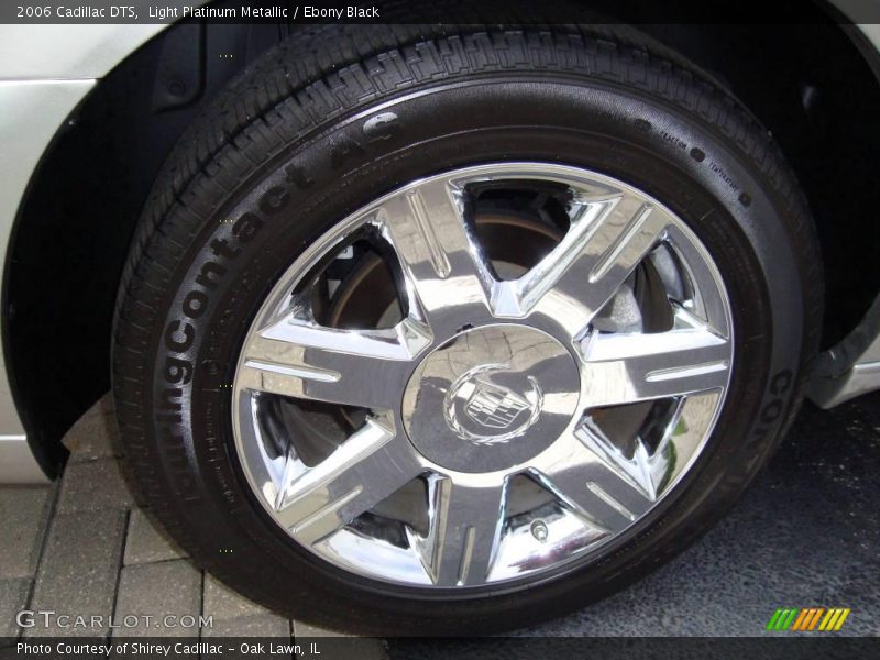 Light Platinum Metallic / Ebony Black 2006 Cadillac DTS
