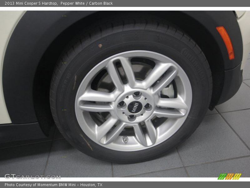 Pepper White / Carbon Black 2013 Mini Cooper S Hardtop