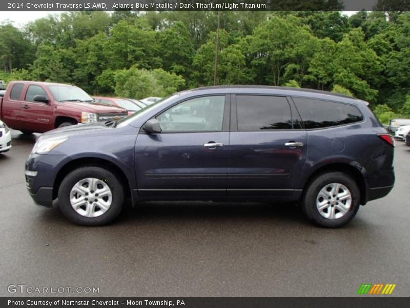  2014 Traverse LS AWD Atlantis Blue Metallic