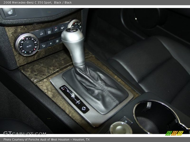 Black / Black 2008 Mercedes-Benz C 350 Sport