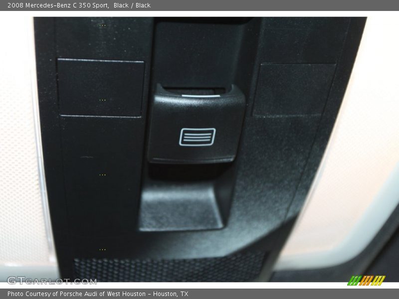 Black / Black 2008 Mercedes-Benz C 350 Sport