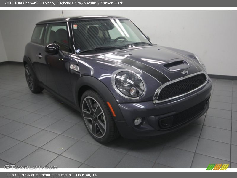 Highclass Gray Metallic / Carbon Black 2013 Mini Cooper S Hardtop