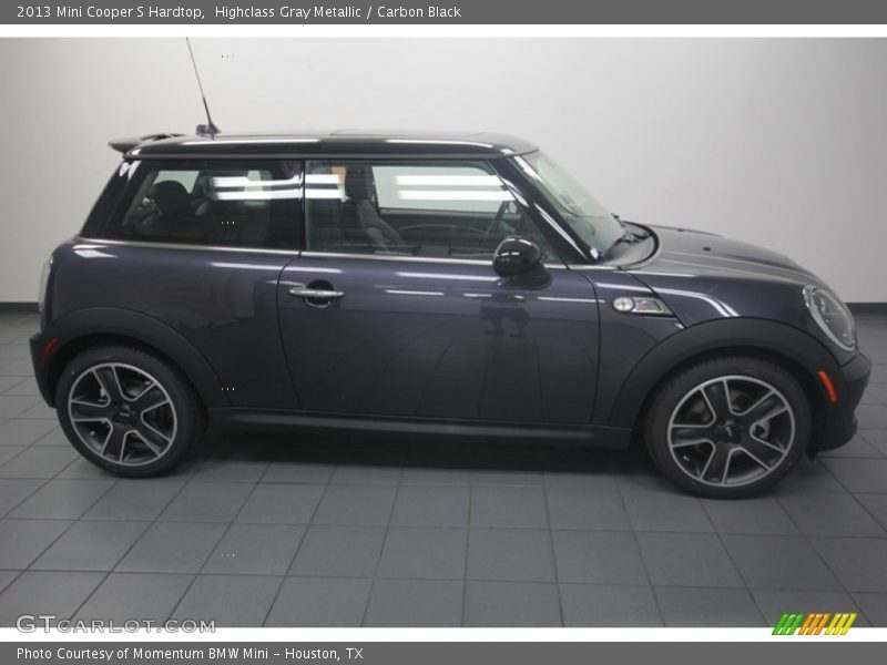 Highclass Gray Metallic / Carbon Black 2013 Mini Cooper S Hardtop