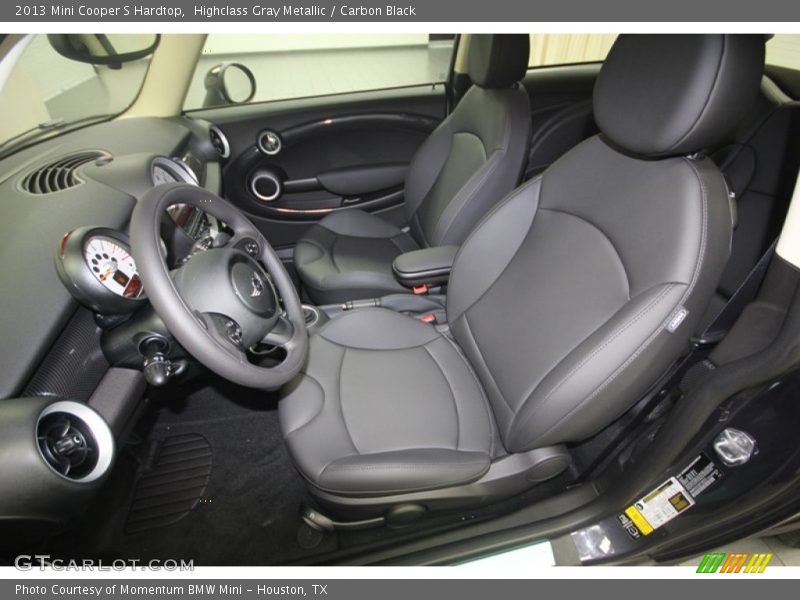 Highclass Gray Metallic / Carbon Black 2013 Mini Cooper S Hardtop