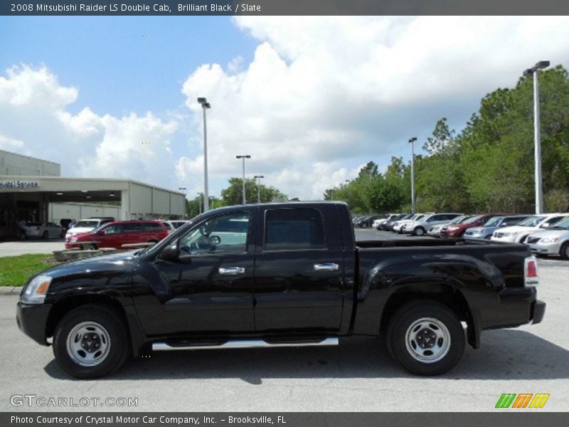 Brilliant Black / Slate 2008 Mitsubishi Raider LS Double Cab