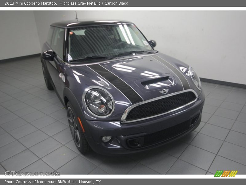 Highclass Gray Metallic / Carbon Black 2013 Mini Cooper S Hardtop