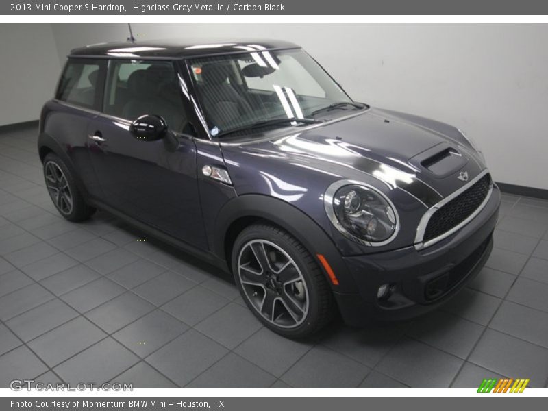 Highclass Gray Metallic / Carbon Black 2013 Mini Cooper S Hardtop