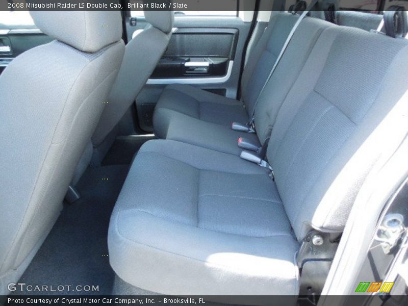 Brilliant Black / Slate 2008 Mitsubishi Raider LS Double Cab