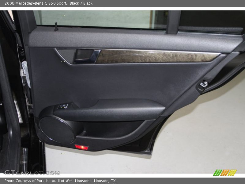 Black / Black 2008 Mercedes-Benz C 350 Sport