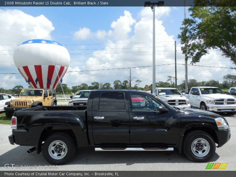 Brilliant Black / Slate 2008 Mitsubishi Raider LS Double Cab