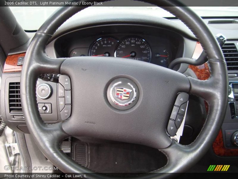 Light Platinum Metallic / Ebony Black 2006 Cadillac DTS