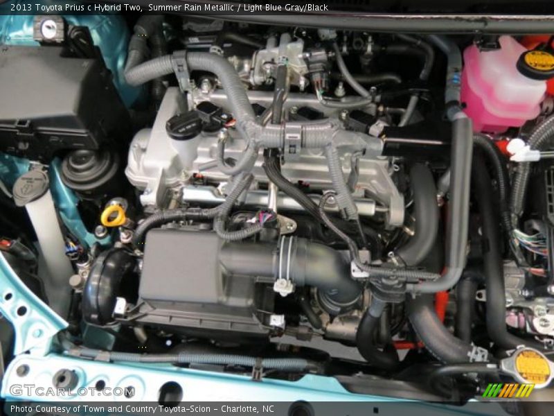  2013 Prius c Hybrid Two Engine - 1.5 Liter DOHC 16-Valve VVT-i 4 Cylinder Gasoline/Electric Hybrid